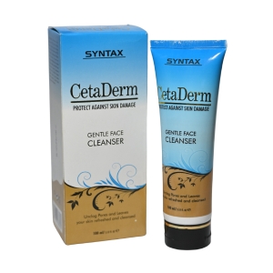 CETADERM PROTECT AGAINST SKIN DAMAGE GENTLE FACE CLEANSER